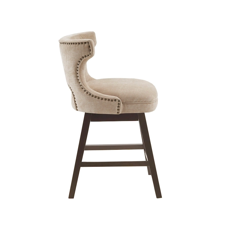 Madison Park Janet 360 degree Swivel Counter Stool