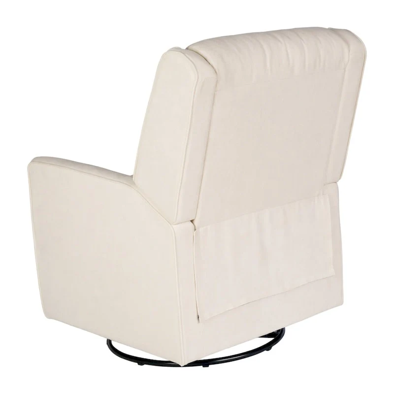 Manual Rocking Recliner Chair with Swivel and Gliding Motion