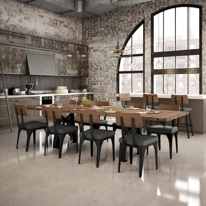 Amisco Sierra Solid Wood Extendable Table