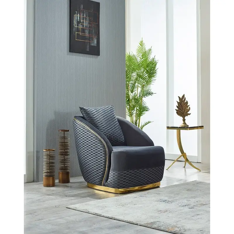 Ellie 2-piece Living room Set Pillow Back