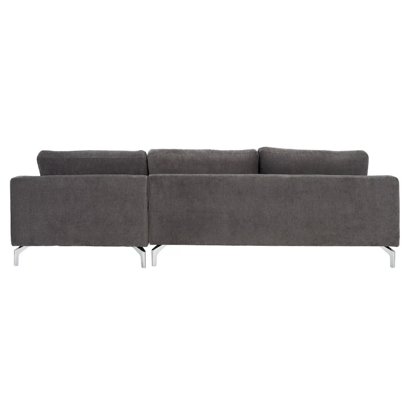 Couture Nicholsen Anthracite Grey Velvet Sofa