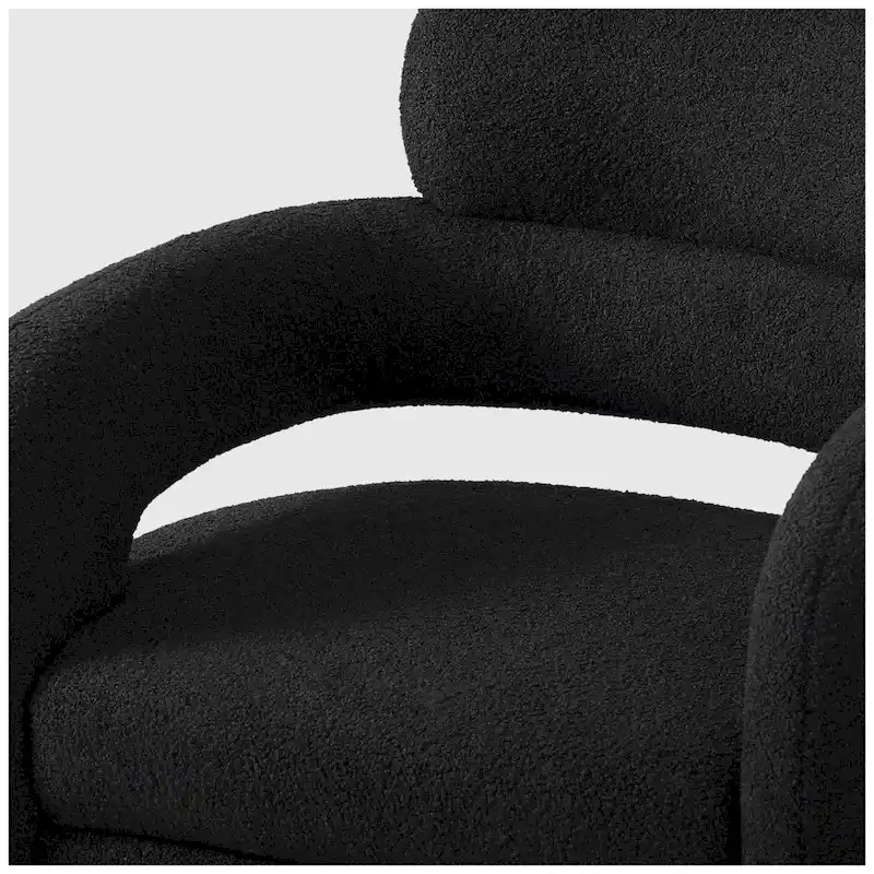 Bayville 29 Wide Sherpa Swivel Chair