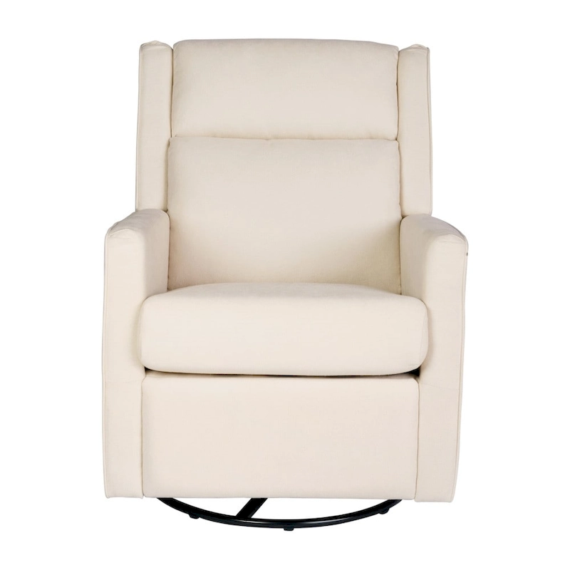 Manual Rocking Recliner Chair with Swivel and Gliding Motion