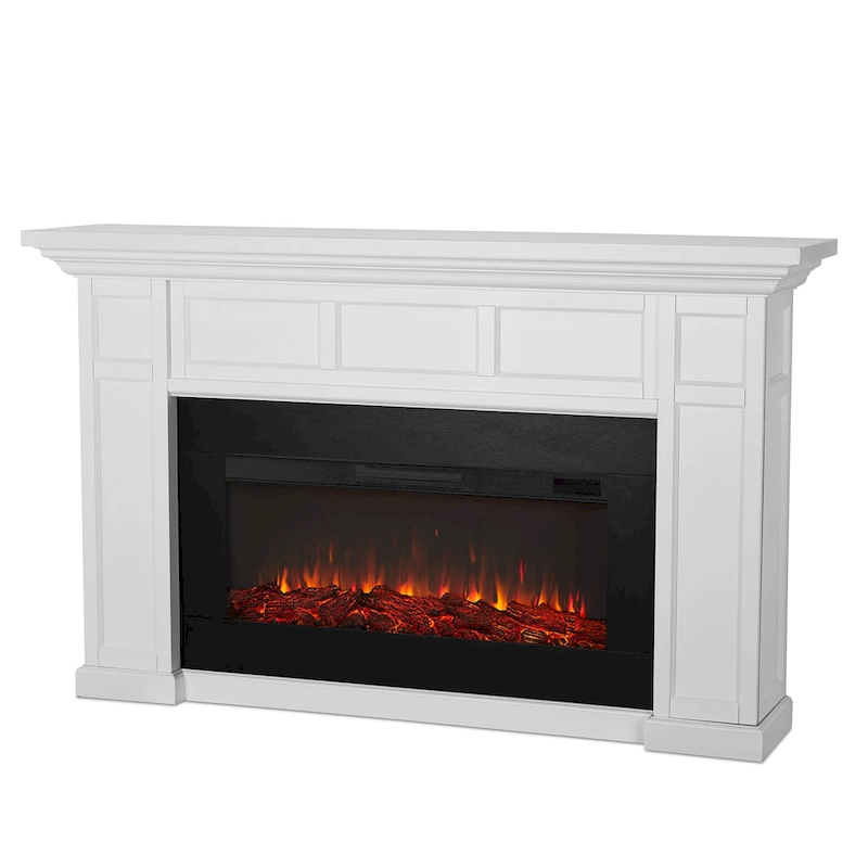 Alcott 75  Landscape Electric Fireplace by Real Flame
