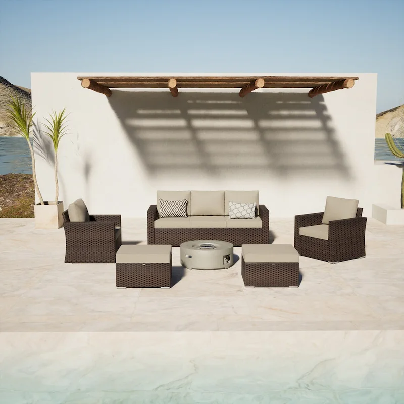 Laguna 6-piece Fire Seating Set