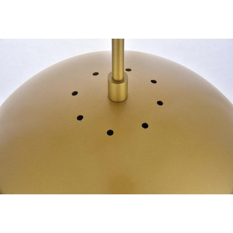 1-Light Pendant with 12 inch Clear Glass