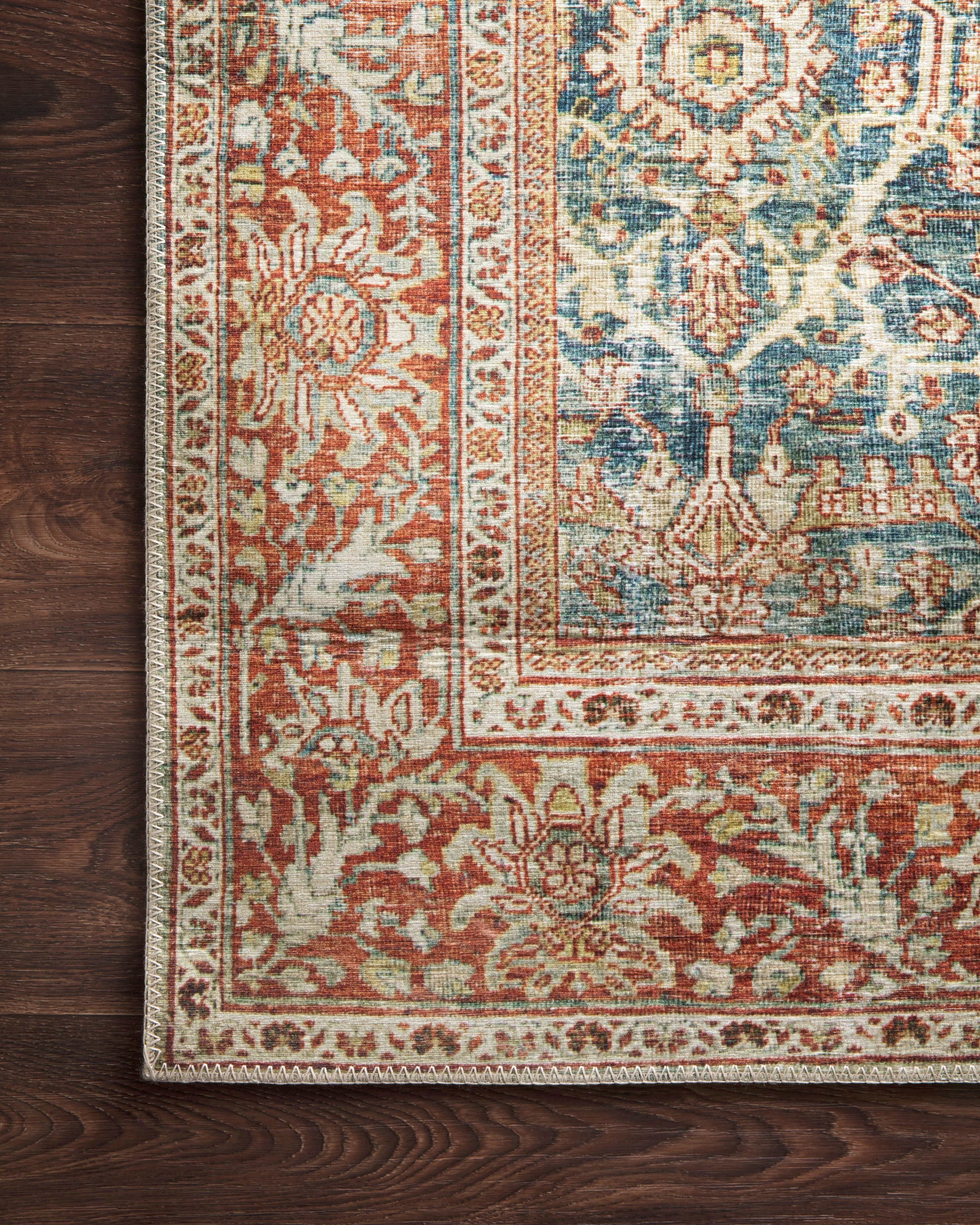 Layla Ocean / Rust Rug