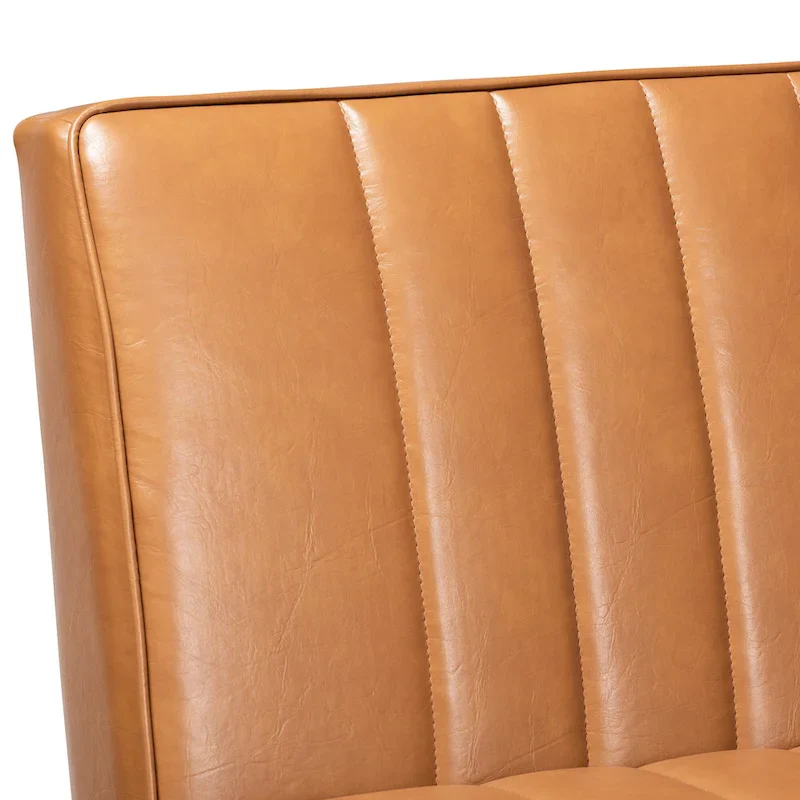 Daymond Mid-Century Modern 2-Piece Dining Nook Banquette Set