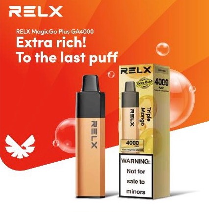 RELX Magicgo Plus GA4000 Puffs 10 Flavors