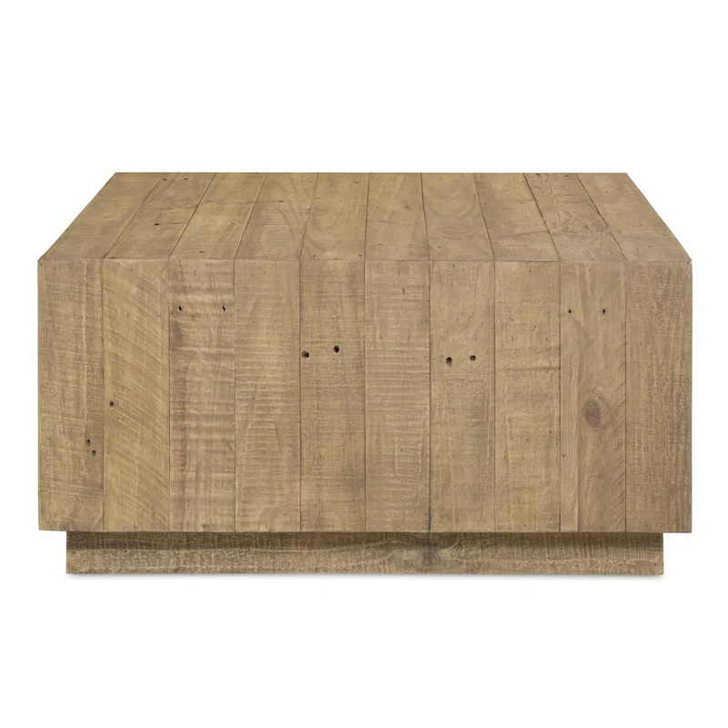 Niall, Square Wooden Coffee Table, Brown - 31.5 X 31.5 X 16