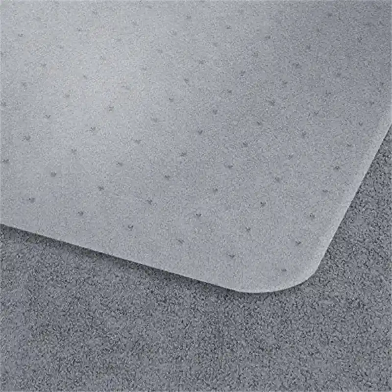 D&W PVC Studded Office Chair Mat for Standard Carpet Pile