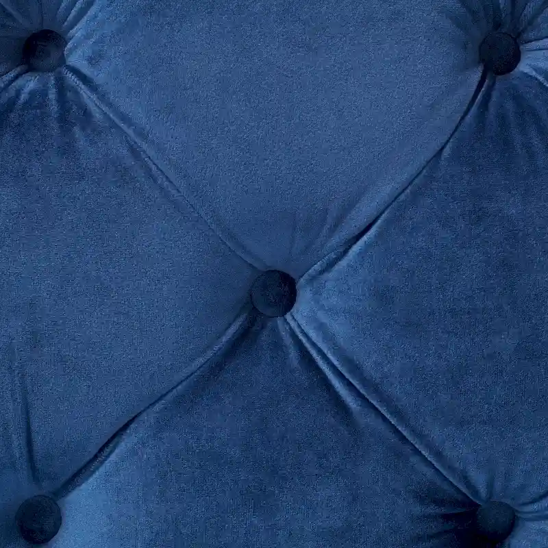 Piper Glam Tufted Velvet Ottoman Bench by Christopher Knight Home