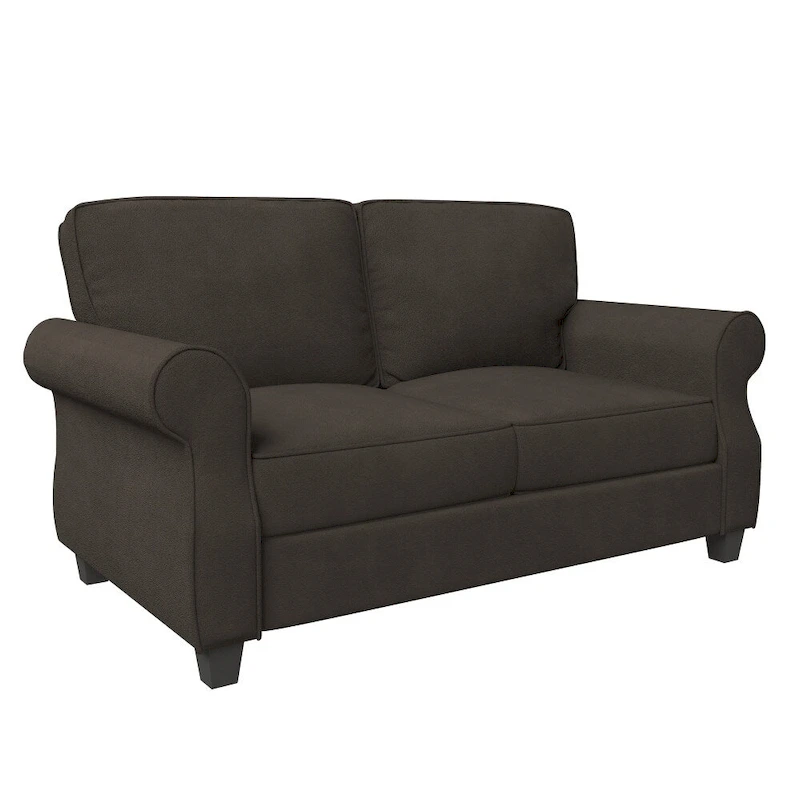 Modern Solid Wood Extra Deep Seat Sofa 2 Seater