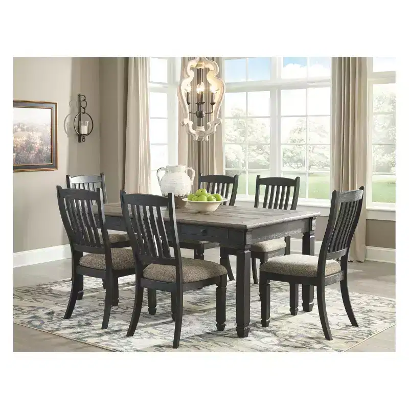 Tyler Creek Rectangular Dining Room Table Brown/Black - Signature Design by Ashley