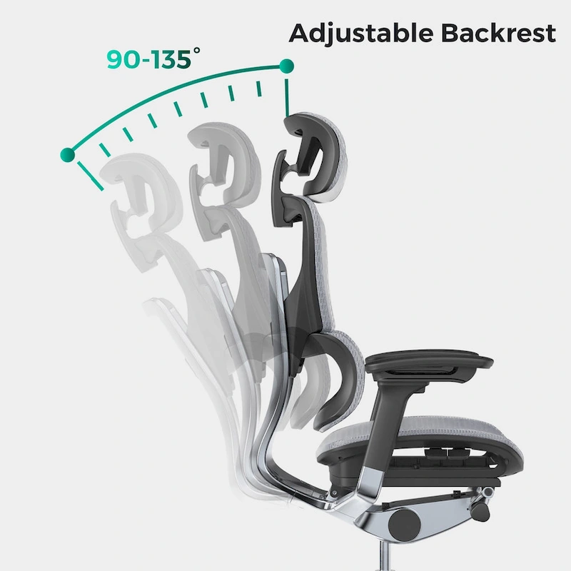 OdinLake High Back Office Chair Home Desk Chair Computer Chair Whitout Footrest