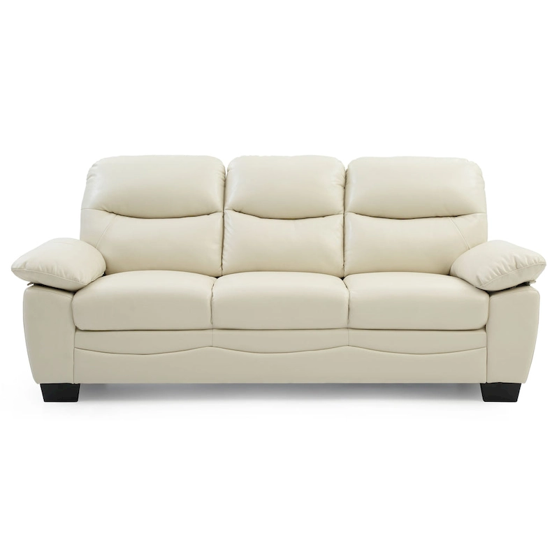 Marta Faux Leather Sofa