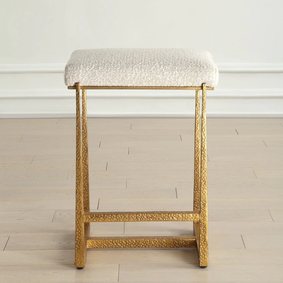 Midas Counter Stool, Gold