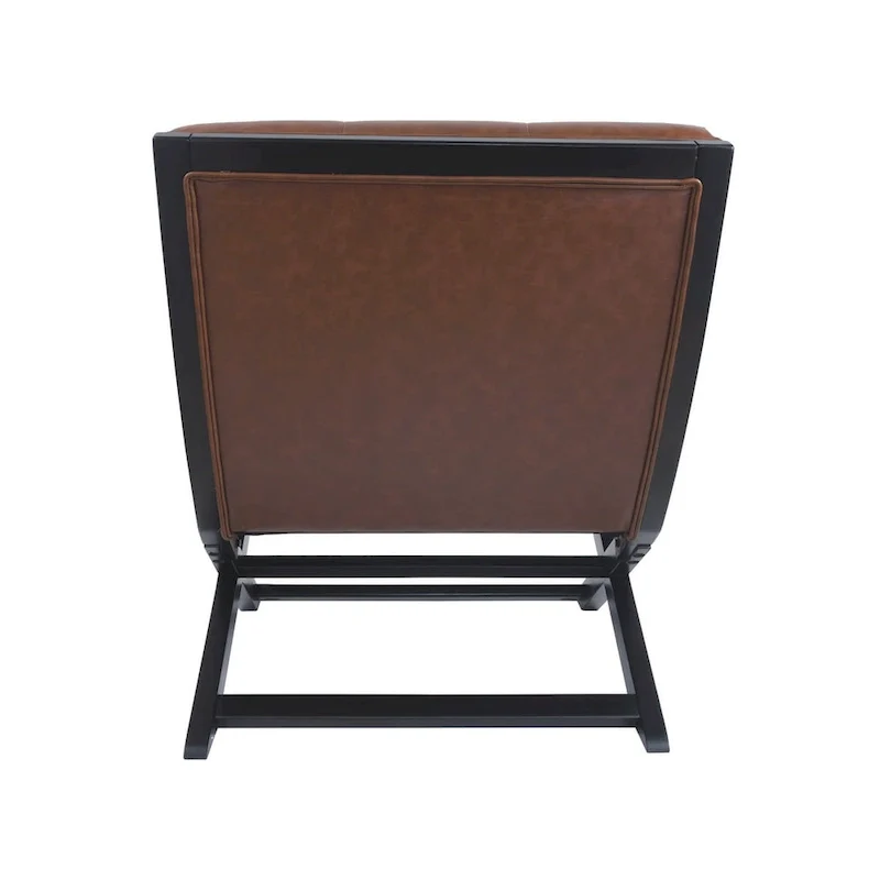 Sidewinder Casual Faux Leather Accent Chair