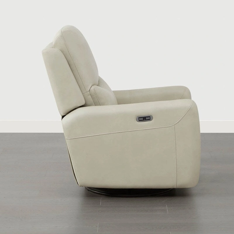 Adalyn Power Swivel Glider Recliner with Lumbar Pillow