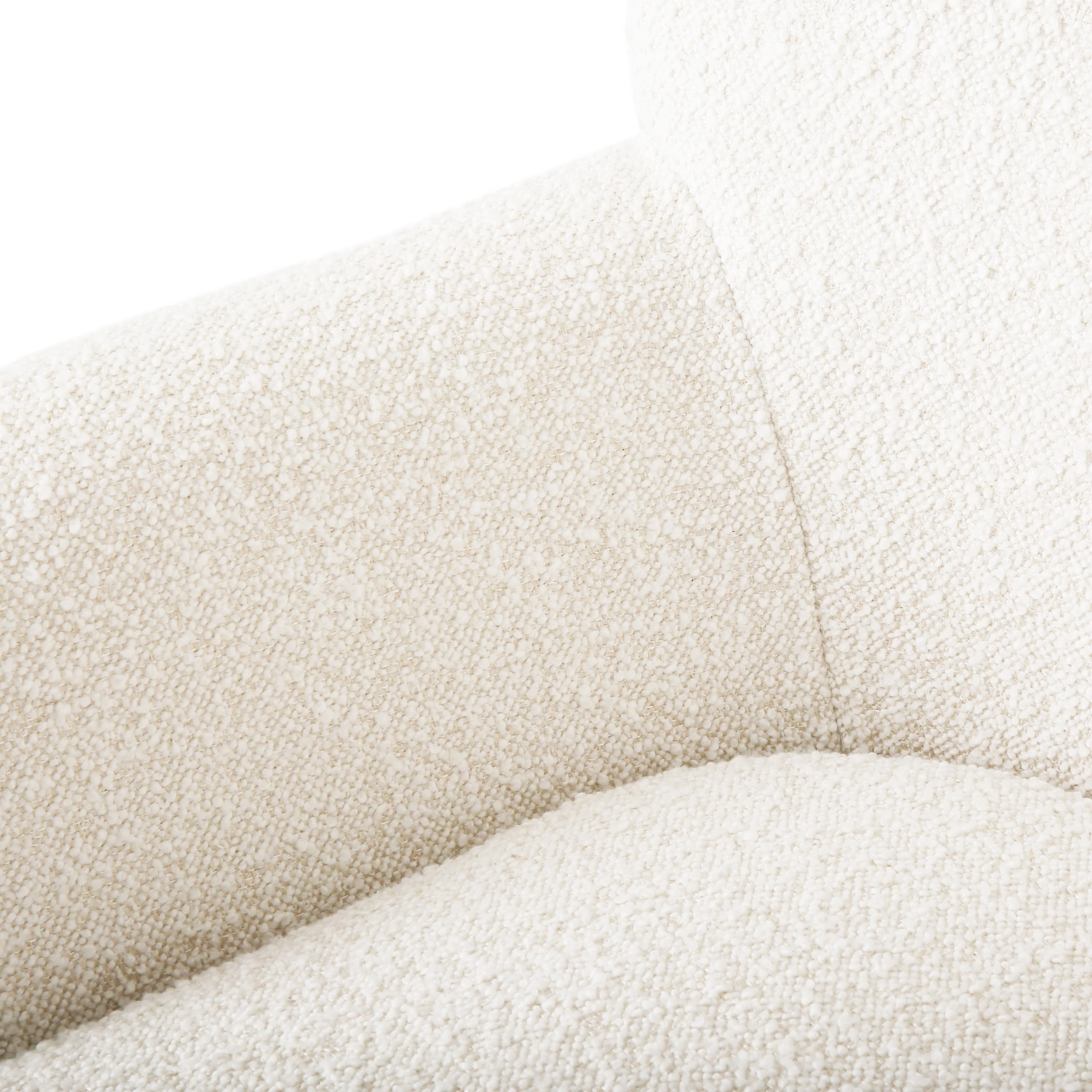 Gerald Boucle Upholstered Club Chair and Ottoman Set