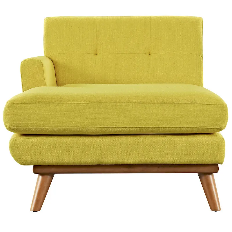 Engage Left-Arm Mid Century Chaise Lounge