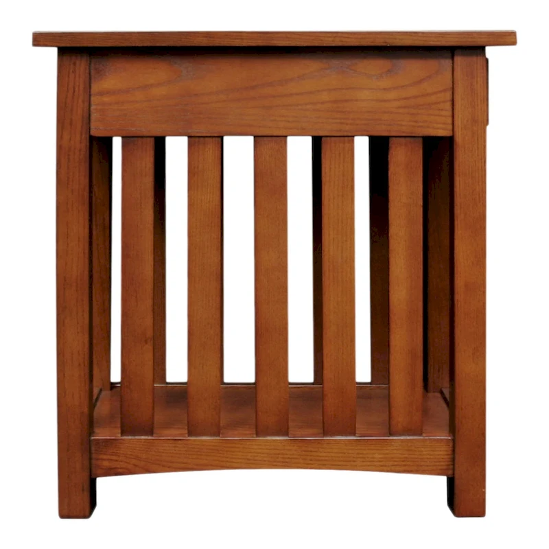 Leick Home Impeccable Transitional 1 Drawer End Table