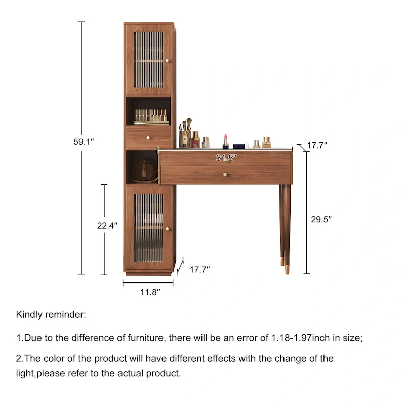 Modern Simple Makeup Vanity Dressing Table