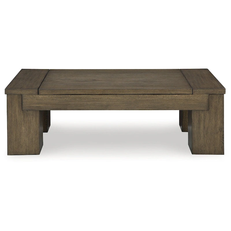 Signature Design by Ashley Rosswain Brown Lift-Top Coffee Table - 54W x 28D x 18H
