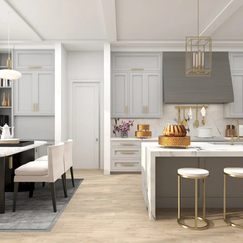 Amazing Set of Three Metal Mosaic Cake Stand