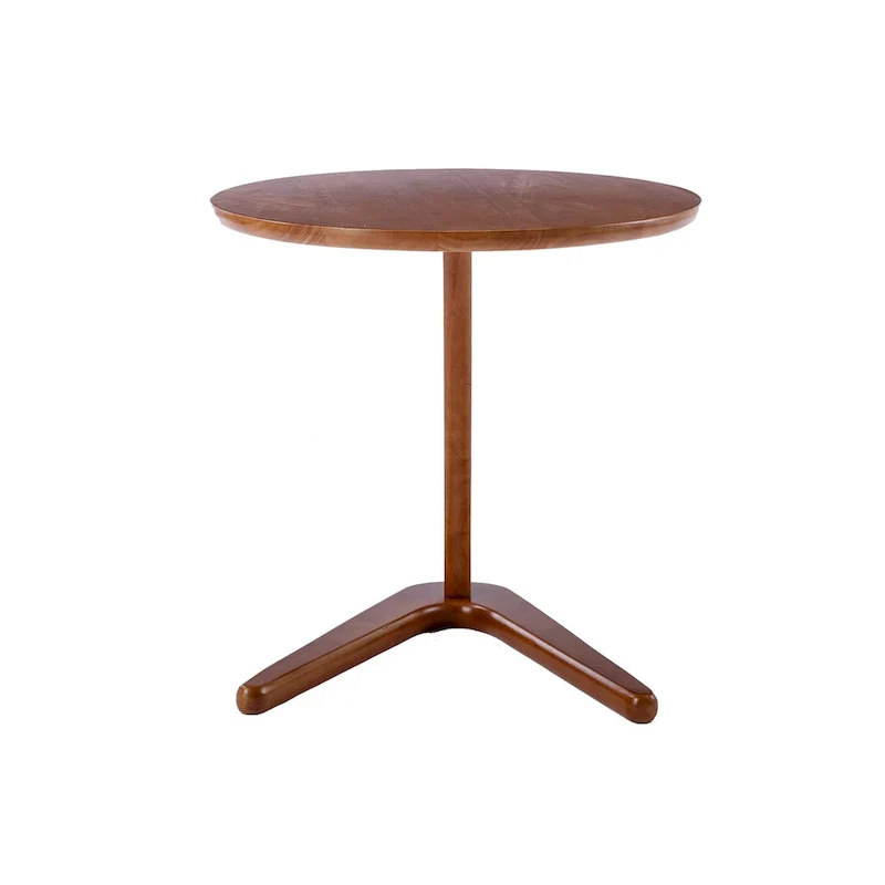 Mid Century Modern Accent Chairs Set of 2 with Side Table