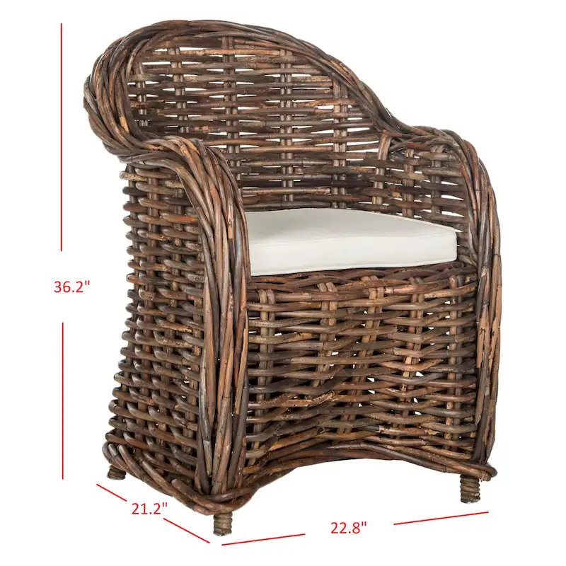 Styliani Natural Rattan Club Chair - 27.5 x 27.5 x 35.5 - 28Wx28Dx36H