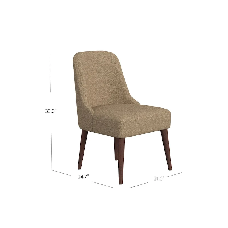 HomePop Hemet Gayle Upholstered Modern Dining Chair