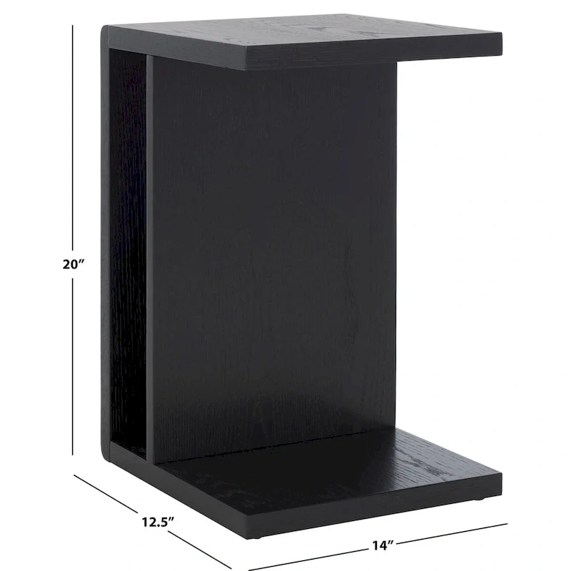 Couture Kassia Wood C Table - 14Wx13Dx20H