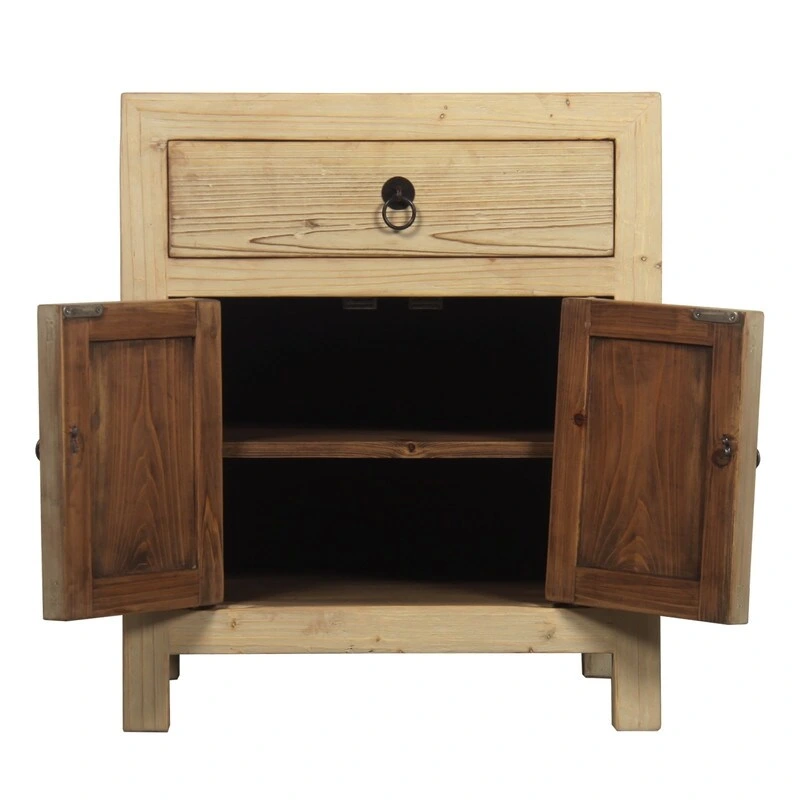 Nightstand with one drawer 22x20x26H
