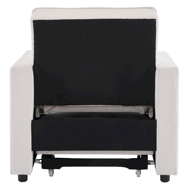 Christopher Knight Home - Sophia Convertible Sleeper Sofa Chair Bed with Adjustable Backrest and Built-In Pillow