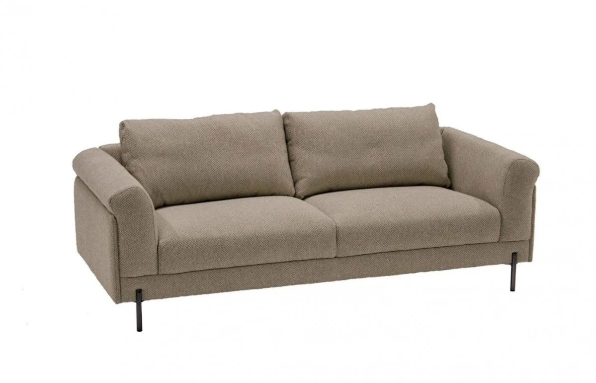 Halo Modern Beige Fabric Sofa