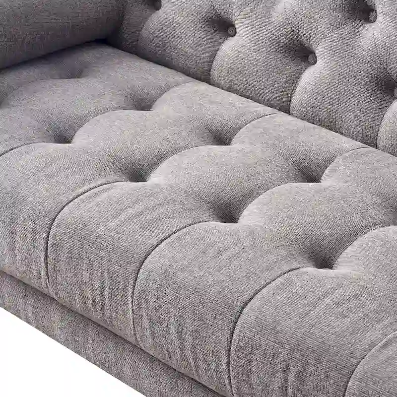 Mid Century Modern Living Room Adjustable Folding Sofa Bed