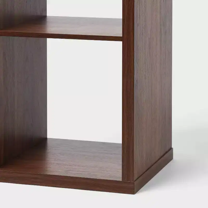 13" 4 Cube Vertical Walnut - Brightroom™
