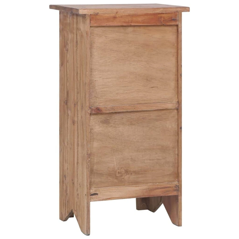 vidaXL Bedside Cabinet Solid Wood Mahogany