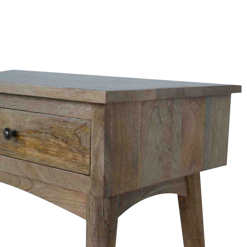 Oak 2-Drawer Hallway Console Table