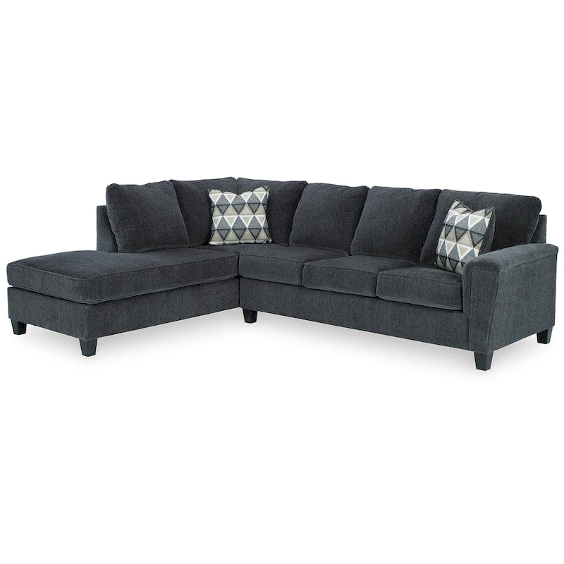 Signature Design by Ashley Abinger 2-Piece Sleeper Sectional with Chaise - 116 W x 91 D x 39 H