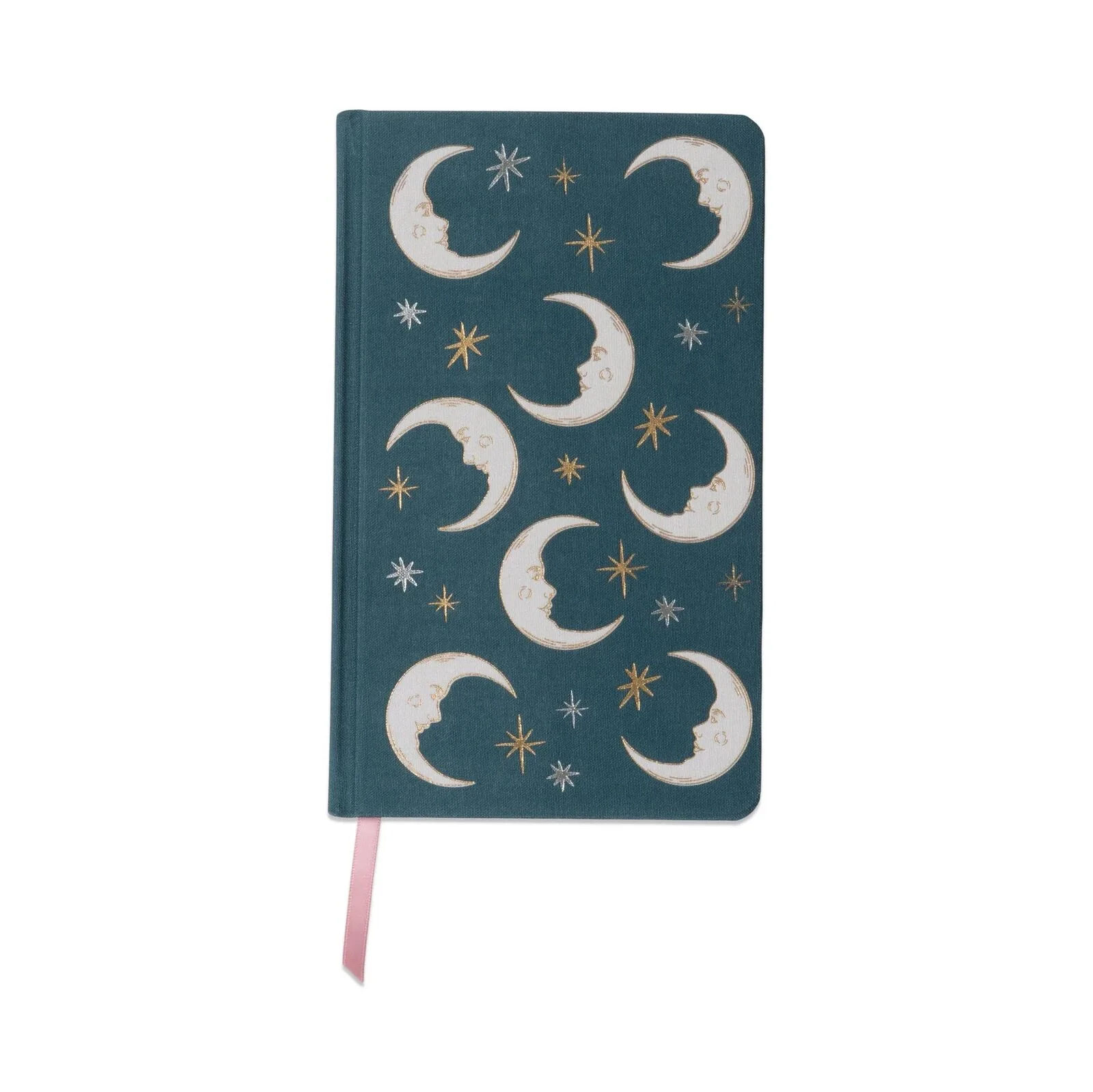 Designworks Ink: FSC Mix Credit Cloth Coloured Journal - Teal Moon