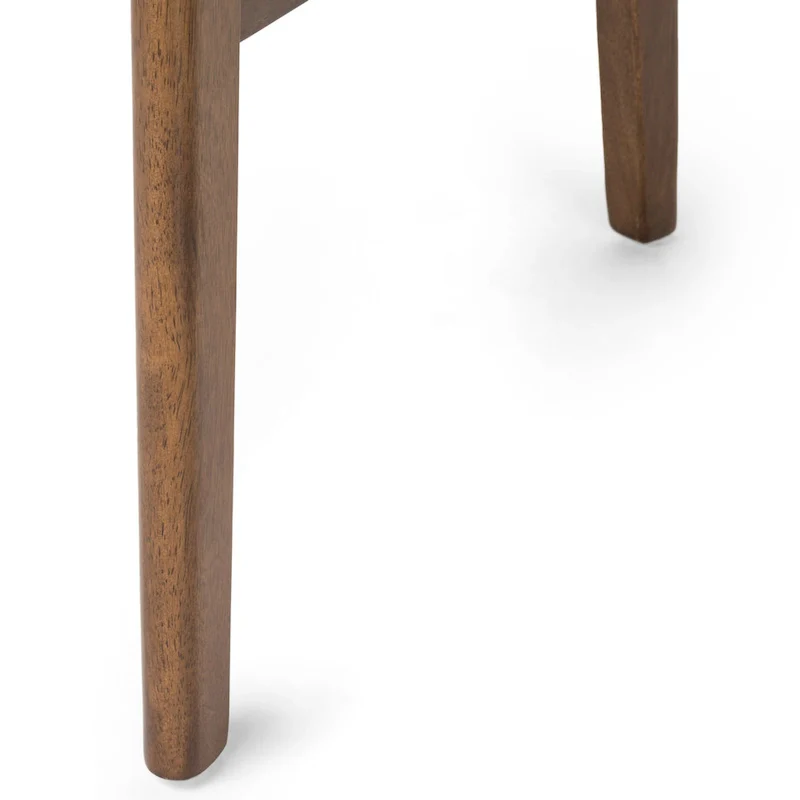 Fabric-upholstered Wood Dining Chairs