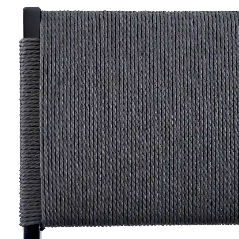 Wood Rope Folding Dining Chair (Set of 2)