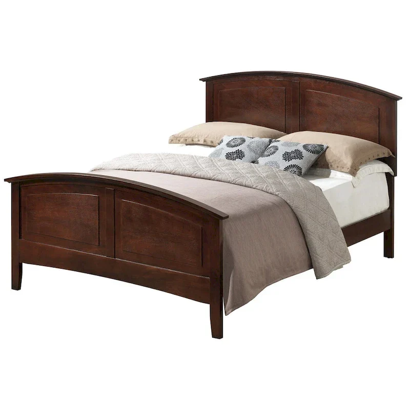 Hammond Queen Panel Bed with Curved Top Rail