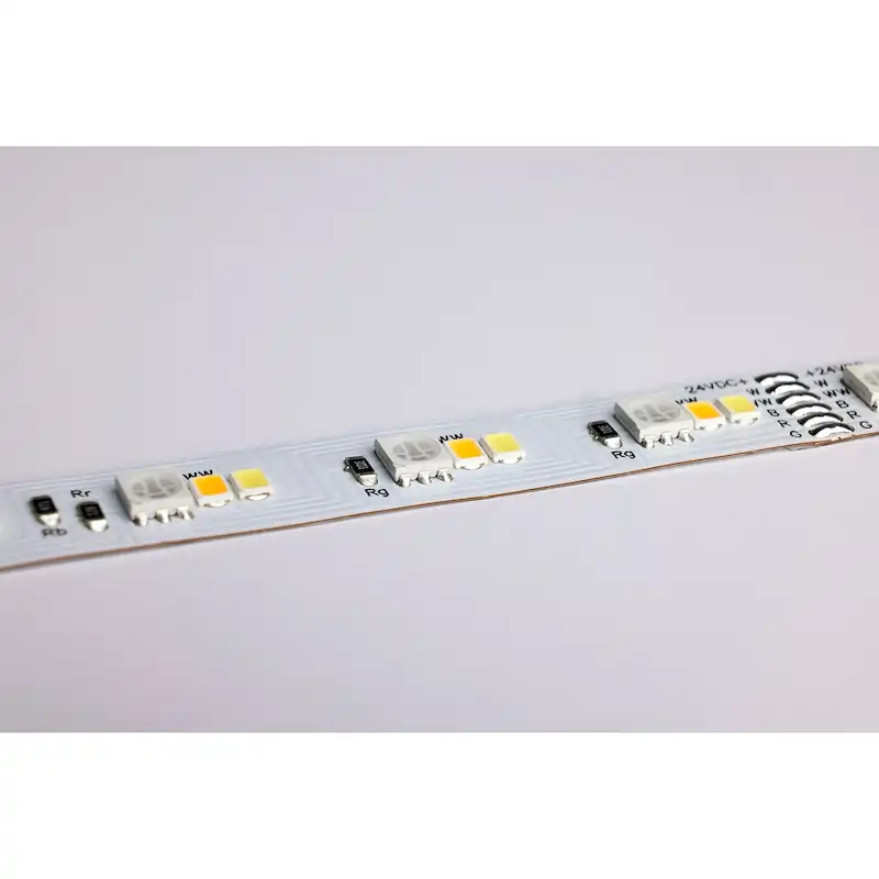 Dimension Pro Tape light strip 32 ft. Hi-Output RGB plus Tunable White J-Box connection Starfish IOT Capable IR Remote Included