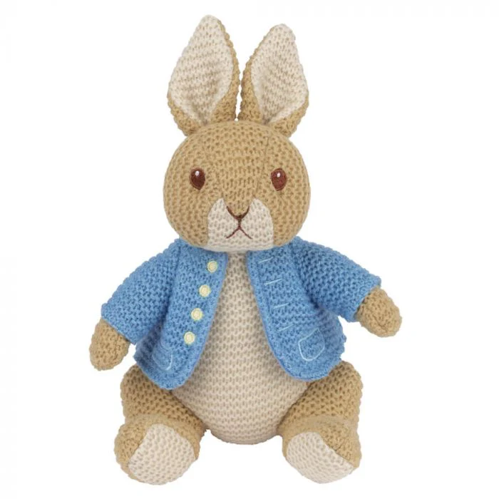 PETER RABBIT KNITTED SOFT TOY 20cm