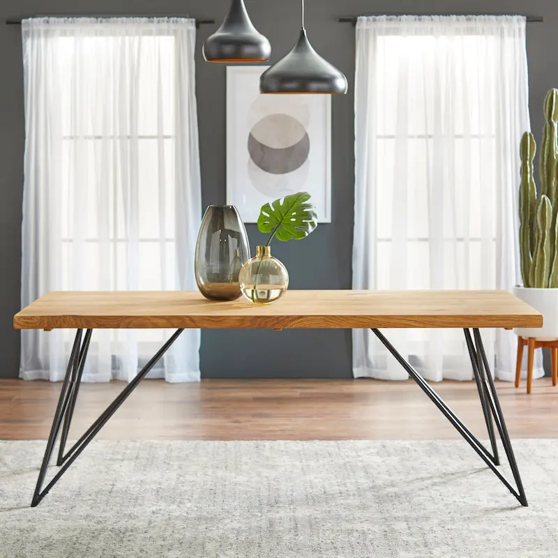 Lifestorey Phyllis Solid Wood Dining Table