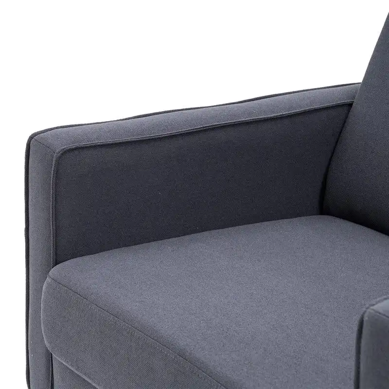 Solid Wood Legs Nuclear Bomb II Single Seat Accent Chair