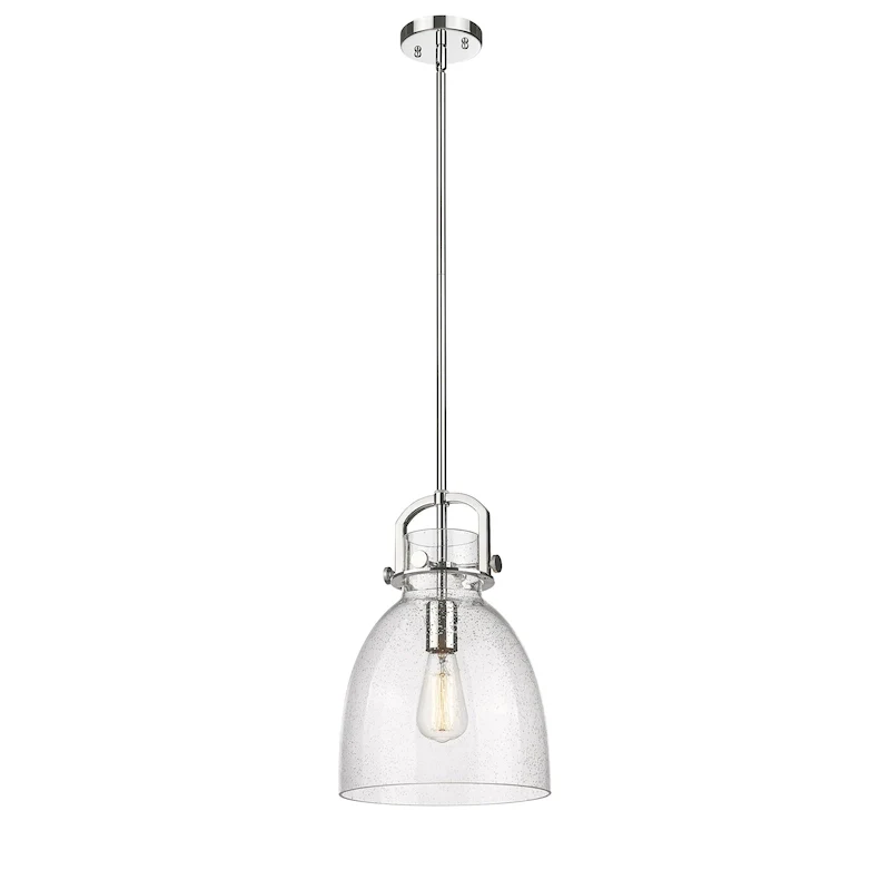 Innovations Lighting Newton Bell - 1 Light 10  Stem Hung Pendant